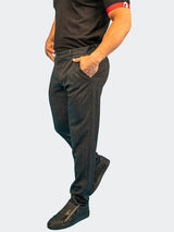 4-Way Stretch Pants Squared Black View-1