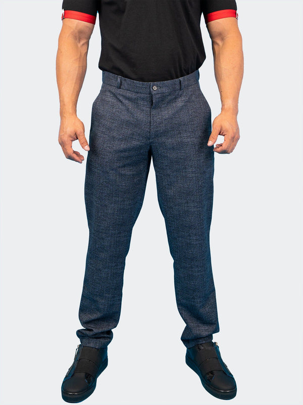 4-Way Stretch Pants Waves Blue