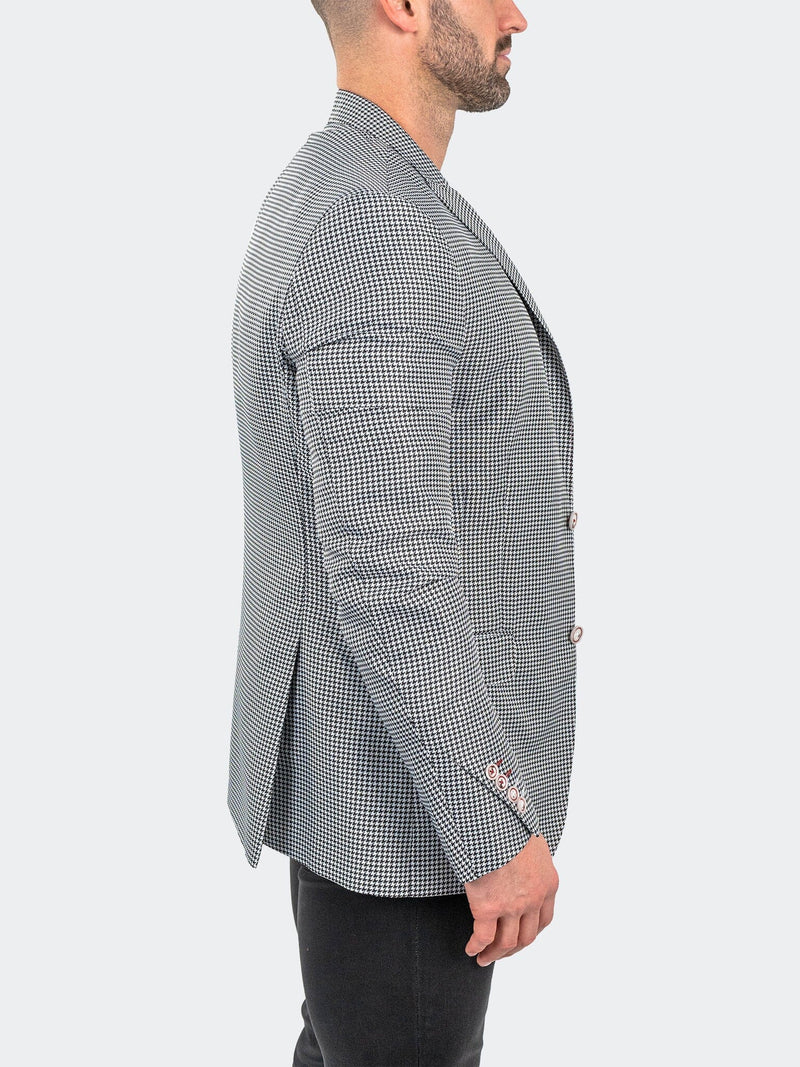 Blazer Descartes Houndstooth Black