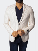 Blazer DoubleBreast Tulum White View-4