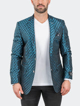 Blazer SkullRepeat Blue View-2