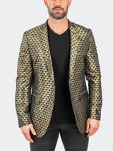 Blazer SkullRepeat Green View-2