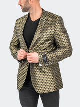 Blazer SkullRepeat Green View-4