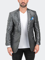 Blazer SkullRepeat Grey View-1