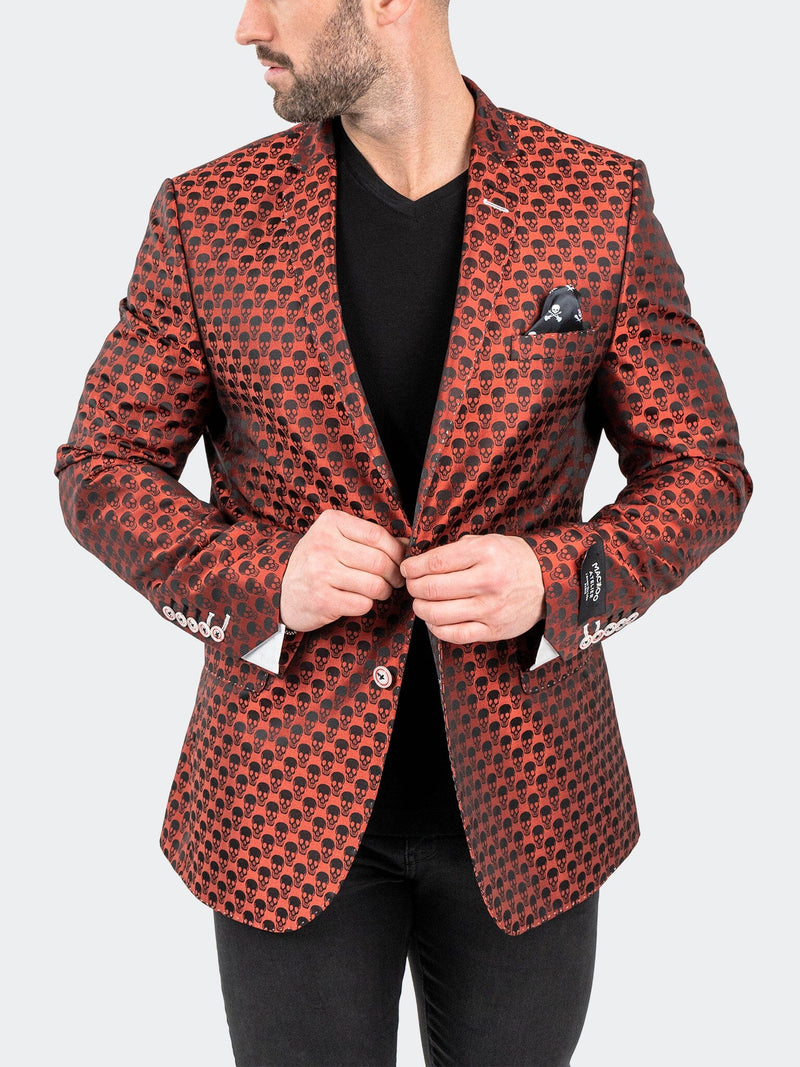 Blazer SkullRepeat Orange