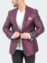 Blazer SkullRepeat Pink View-4