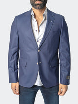 Blazer Socrates Cross Blue View-2