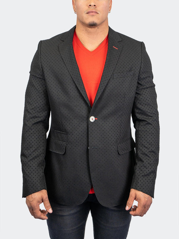 Blazer Socrates DotFlok Black