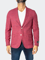 Blazer Unconstructed Descartes Brickhouse Red View-1