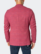 Blazer Unconstructed Descartes Brickhouse Red View-7