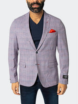 Blazer Unconstructed Descartes Rain Purple View-2