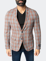 Blazer Unconstructed Descartes Spanish Orange View-1