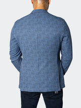 Blazer Unconstructed Descartes Static Blue View-6