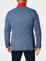 Blazer Unconstructed Descartes Static Blue View-8