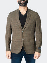 Blazer Unconstructed Descartes Vortex Brown View-1