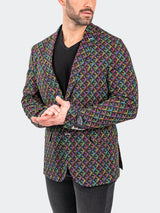 Blazer Unconstructed NeonSkull Multi View-4