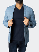 Blazer Unconstructed Rain Blue View-4