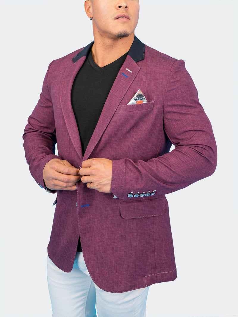 Blazer Unconstructed Shadow Pink