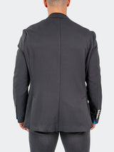 Blazer Unconstructed SolidBlack Black View-11