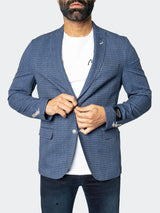 Blazer Unconstructed Vortex Blue View-4