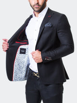 Blazer Beethoven Satin Black View-5