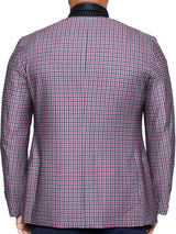 Blazer Unconstructed Houndstooth Pink View-4