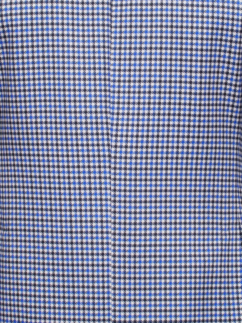 Blazer Unconstructed Houndstooth Blue