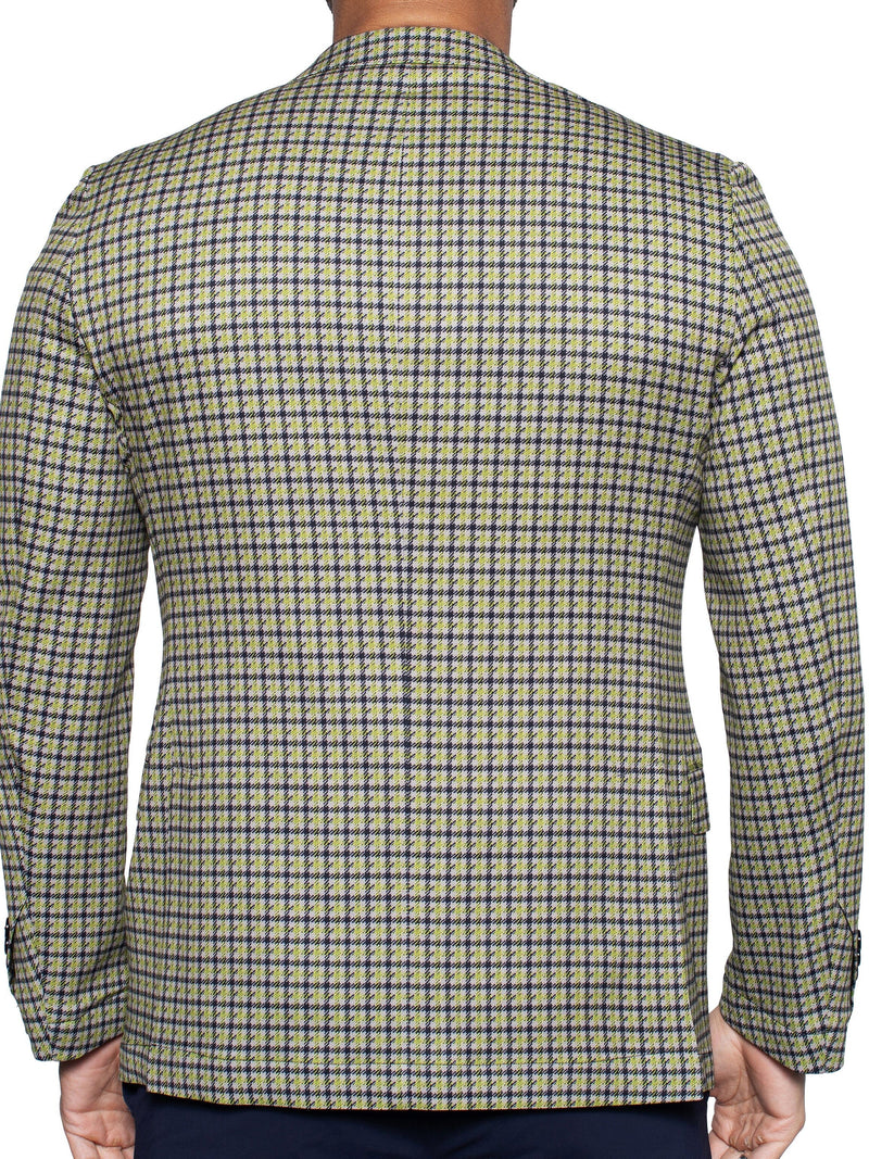 Blazer Unconstructed Houndstooth Yellow