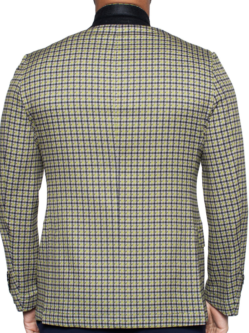 Blazer Unconstructed Houndstooth Yellow