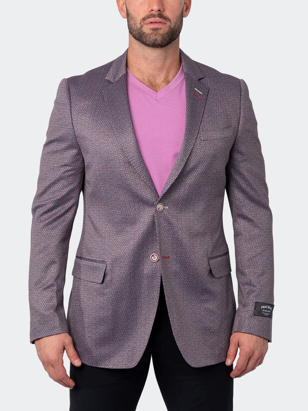 Blazer Unconstructed Socrate 3D Purple