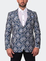 Blazer Socrate Royal Blue View-1