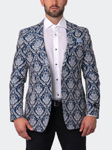 Blazer Socrate Royal Blue View-2