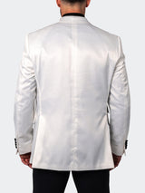 Blazer Tom Ford DottedFlock White View-2