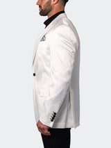 Blazer Tom Ford DottedFlock White View-3