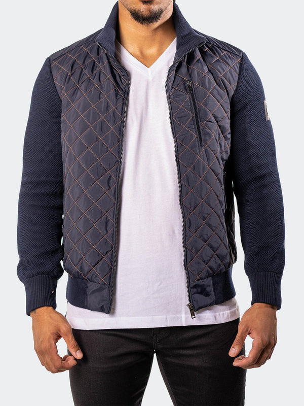 Bomber BigDiamondPuff Navy