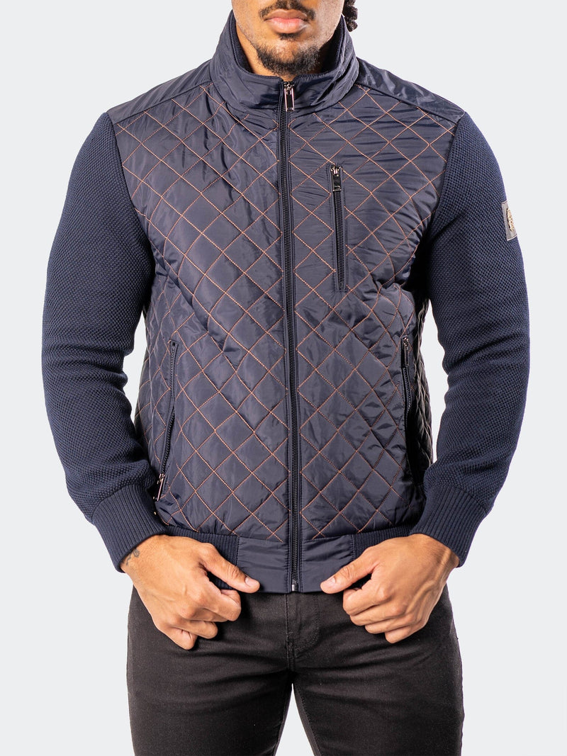 Bomber BigDiamondPuff Navy