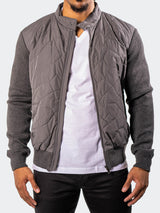 Bomber Moon Grey View-1