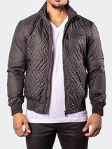 Bomber PuffyComb Black View-1