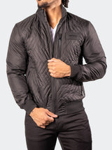 Bomber PuffyComb Black View-2