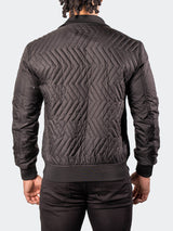 Bomber PuffyComb Black View-4