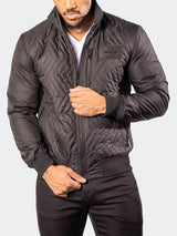 Bomber PuffyComb Black View-5