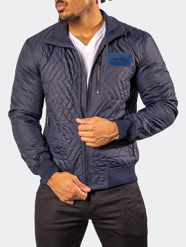 Bomber PuffyComb Navy