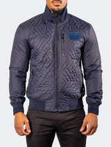 Bomber PuffyComb Navy View-5