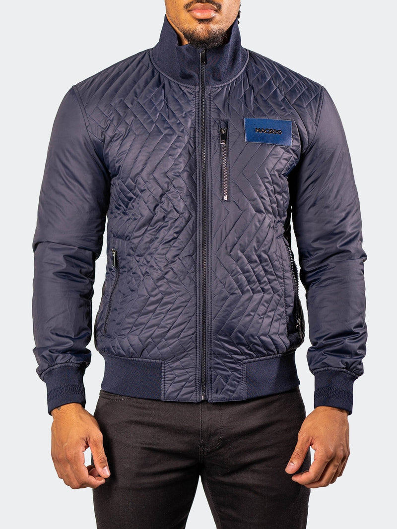 Bomber PuffyComb Navy