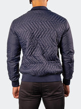 Bomber PuffyComb Navy View-6