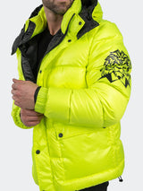 BomberSkull Neon Green View-6