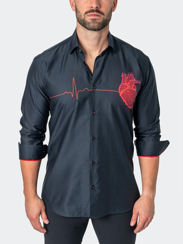 Fibonacci HeartBeat Black