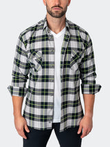 Flannel LargePlaidNeon Black View-2