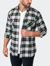 Flannel LargePlaidNeon Black View-4