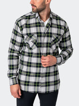 Flannel LargePlaidNeon Black View-8